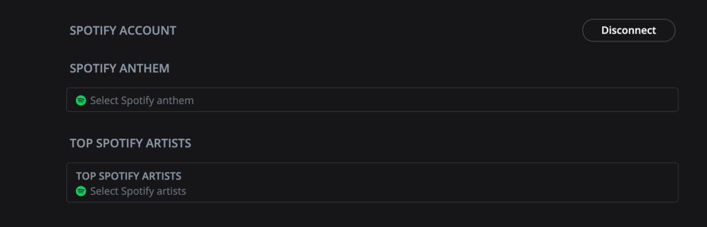 Spotify account