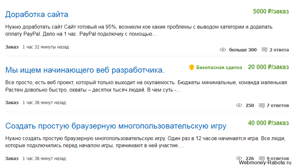 где заработать программисту