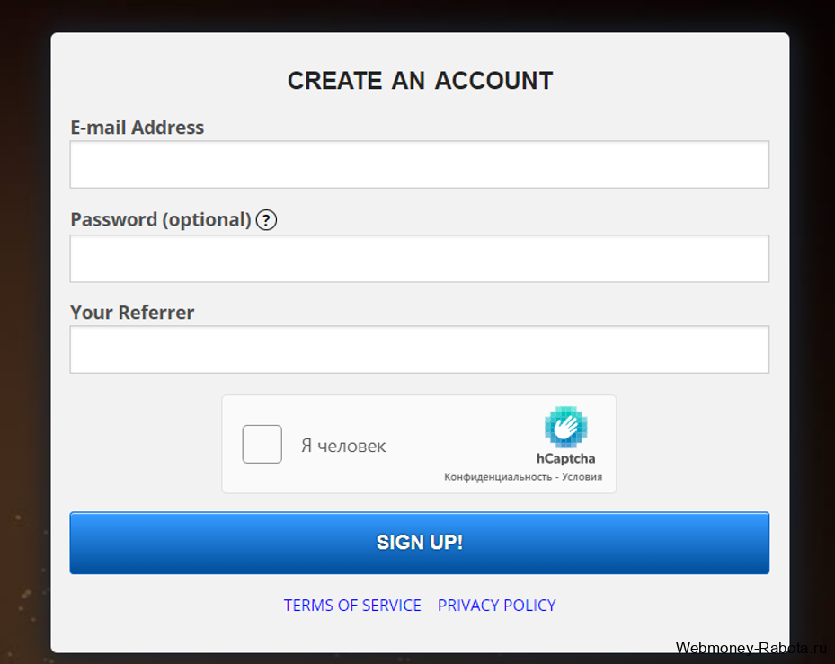 создать аккаунт в freebitcoin