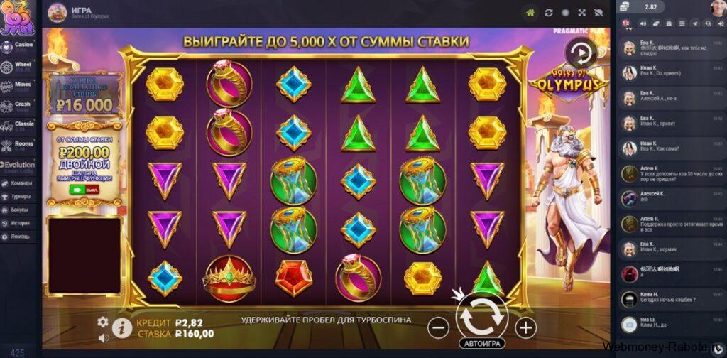 Gates of Olympus - играть в слот на реальные деньги и бесплатно онлайн