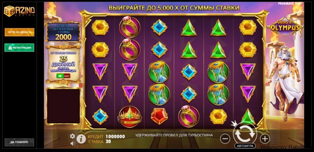 Gates of Olympus - играть в слот на реальные деньги и бесплатно онлайн